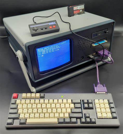 omega msx 2 clone case|The Mega Omega MSX2 Portable Computer : r/retrobattlestations .